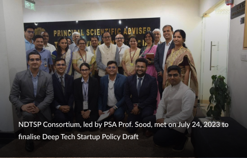 National Deep Tech Startup Policy Framework (NDTSP)